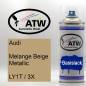 Preview: Audi, Melange Beige Metallic, LY1T / 3X: 400ml Sprühdose, von ATW Autoteile West.